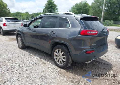 2016 Jeep Cherokee Limited из США, поврежденный, VIN 1C4PJMDS4GW220053
